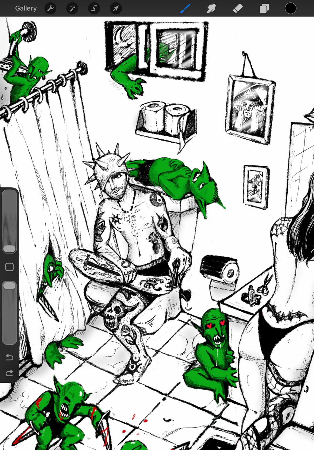 Goblin infestation at Musget's place