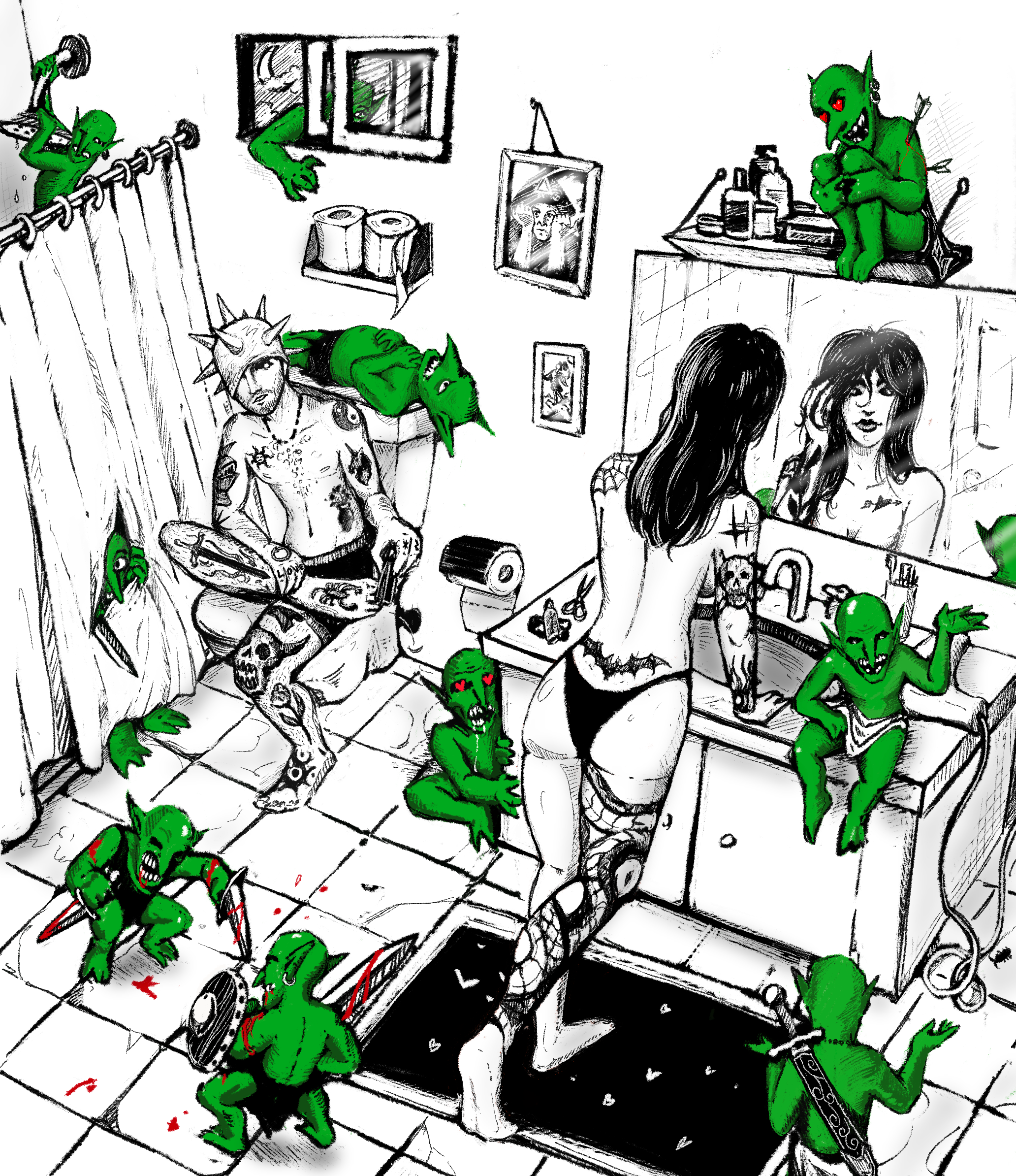 Goblin infestation at Musget's place
