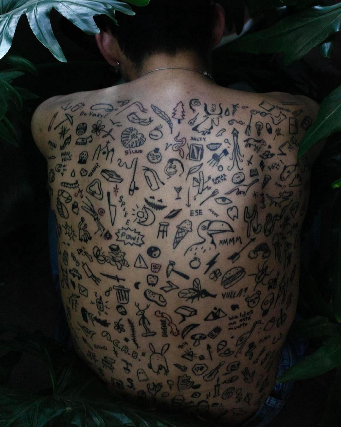 Doodle Backpiece